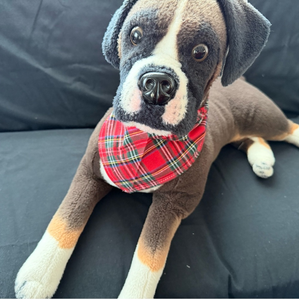 Scottish designed Checkered   Dog Bandanna